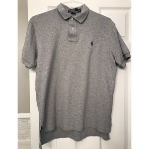 Polo Ralph Lauren Collared Gray Grey Shirt